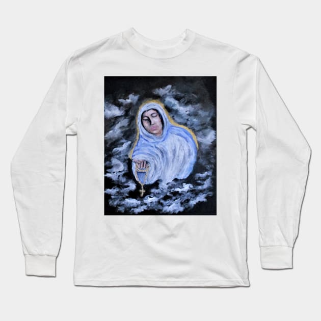 Pray With Me Long Sleeve T-Shirt by cjkell
